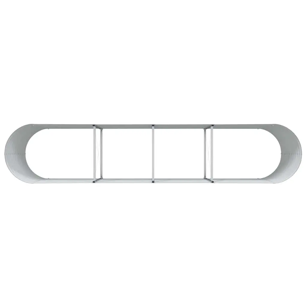 Raised Bed Planter 400x80x81cm Steel Garden Outdoor Minimalist Modern Design