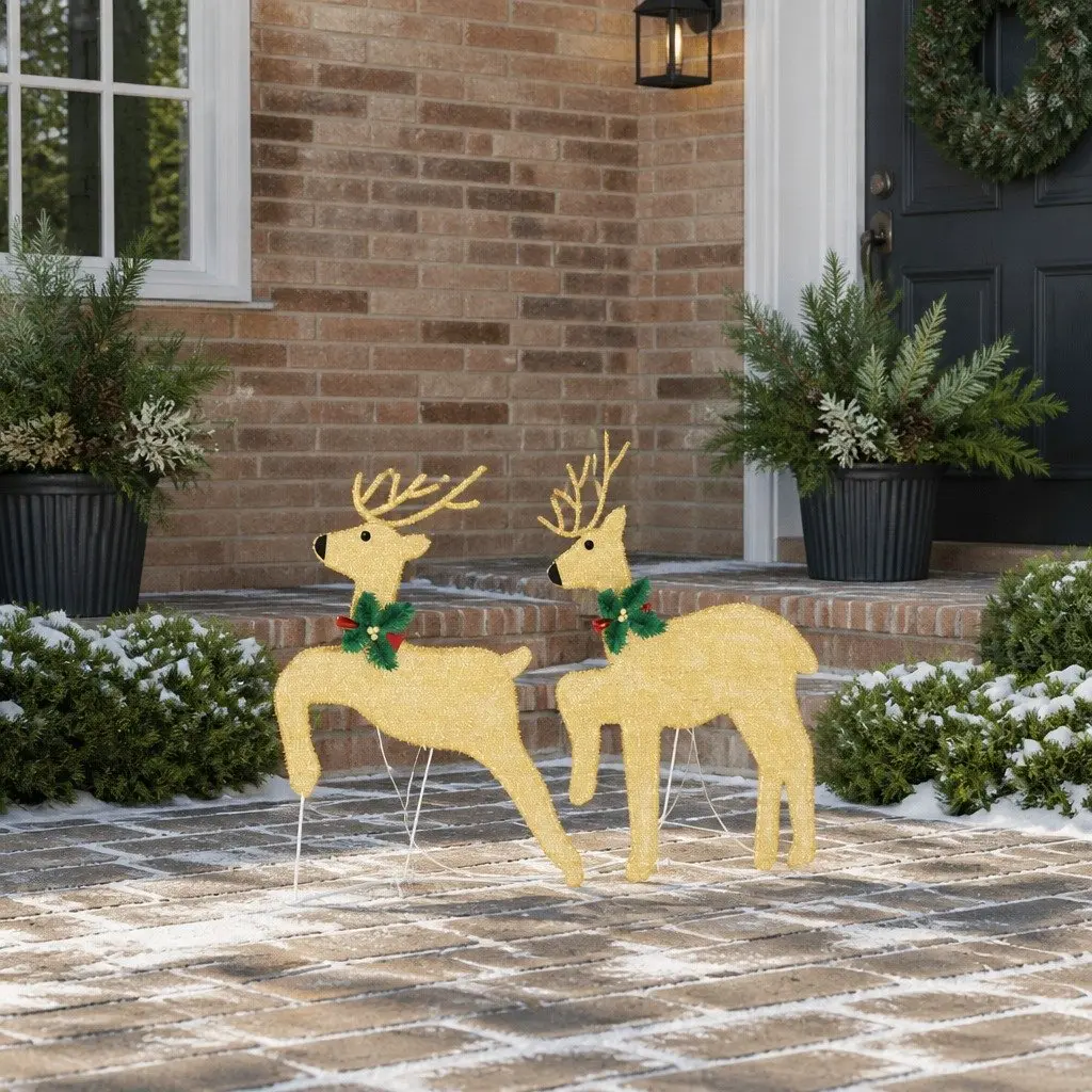 LED Reindeer Decorations for Indoor and Outdoor Use