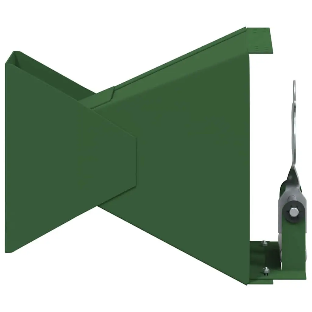 Shooting Target Steel Green 14x14x19cm Compact Indoor Outdoor Pellet Trap