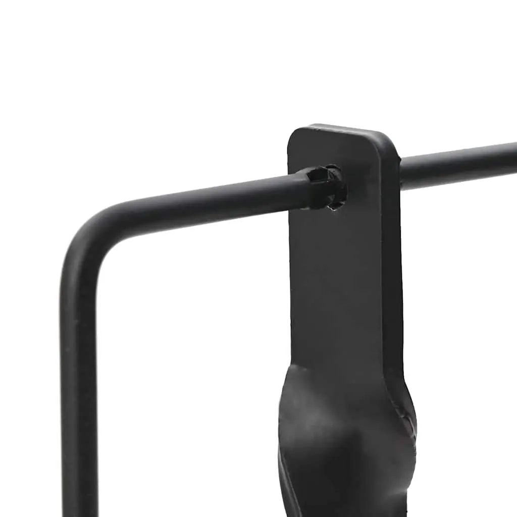 Steel Resetting Shooting Target Indoor Outdoor Black