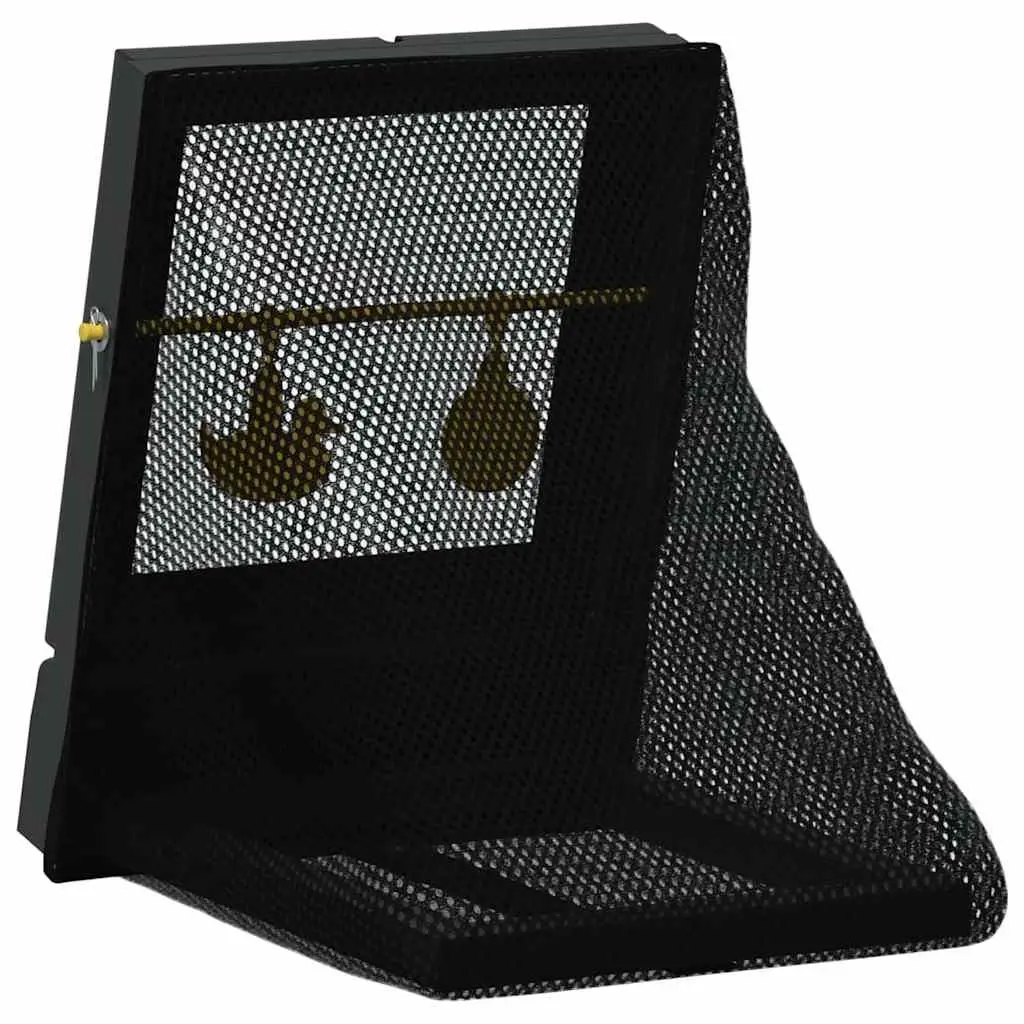 Airsoft Target Plastic Compact Indoor Outdoor Black