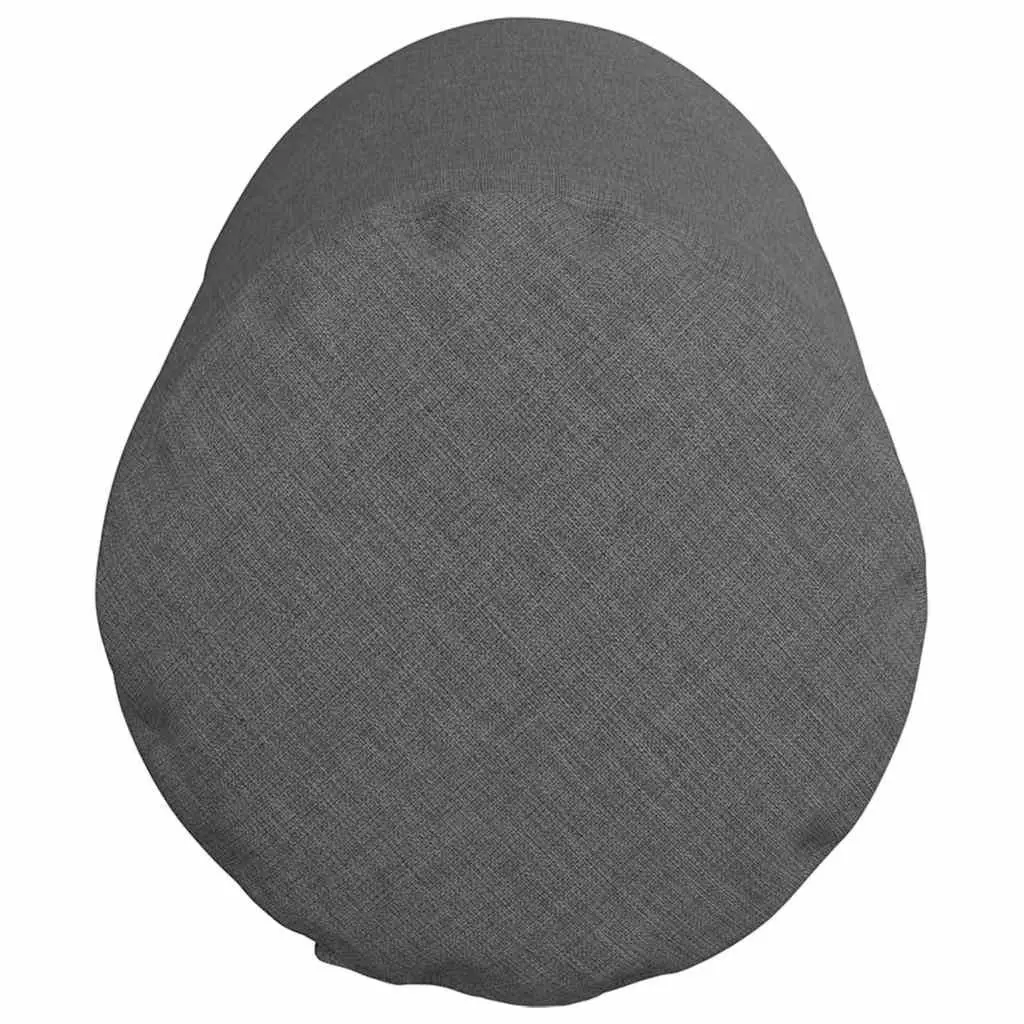 Bolster Pillows Polyester Fabric 15cm x 40cm Dark Grey 2 pcs
