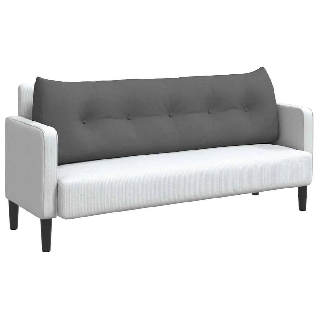 Back Pillow Ergonomic Support Cushion Grey 160x24x50cm