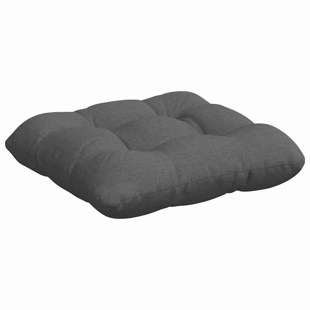 Seat Cushions Soft Fabric 40x40x12 cm Grey Modern Indoor Chair Sofa Cushion Set 4 Piece