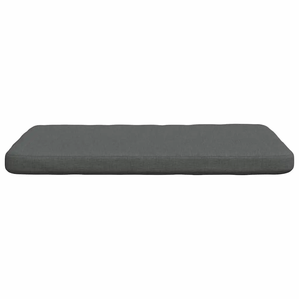 Seat Cushions Foam 40x40x3cm Dark Grey 4 pcs Indoor Chair Sofa Cushion Set
