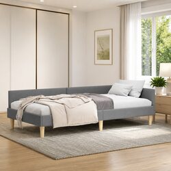 Perfect L-Shaped Bed Frame for Space Optimization