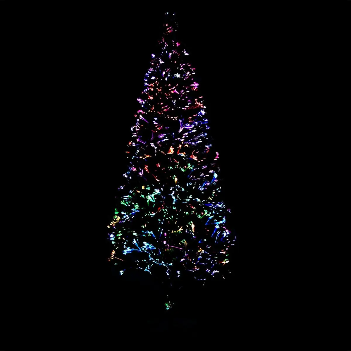 Christmas Tree Green PVC 123 cm Indoor Outdoor Lightweight with Stand 60 x 60 cm