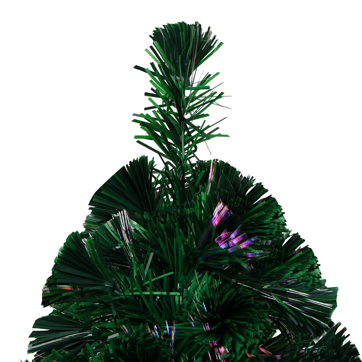 Christmas Tree Green PVC 123 cm Indoor Outdoor Lightweight with Stand 60 x 60 cm