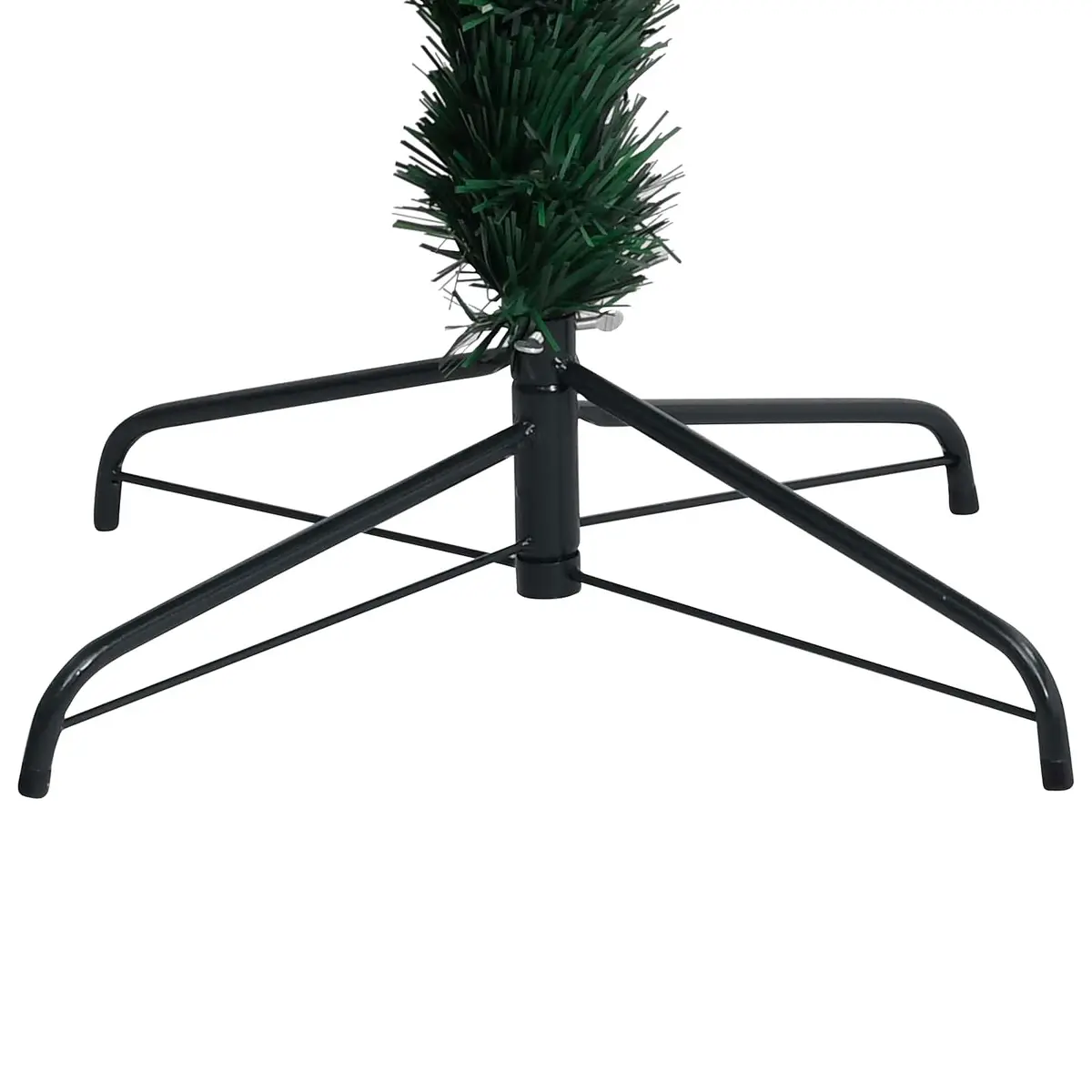 Christmas Tree Green PVC 123 cm Indoor Outdoor Lightweight with Stand 60 x 60 cm