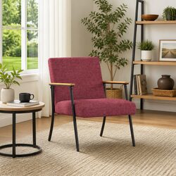 Versatile Red Recliner Chair for Any Room