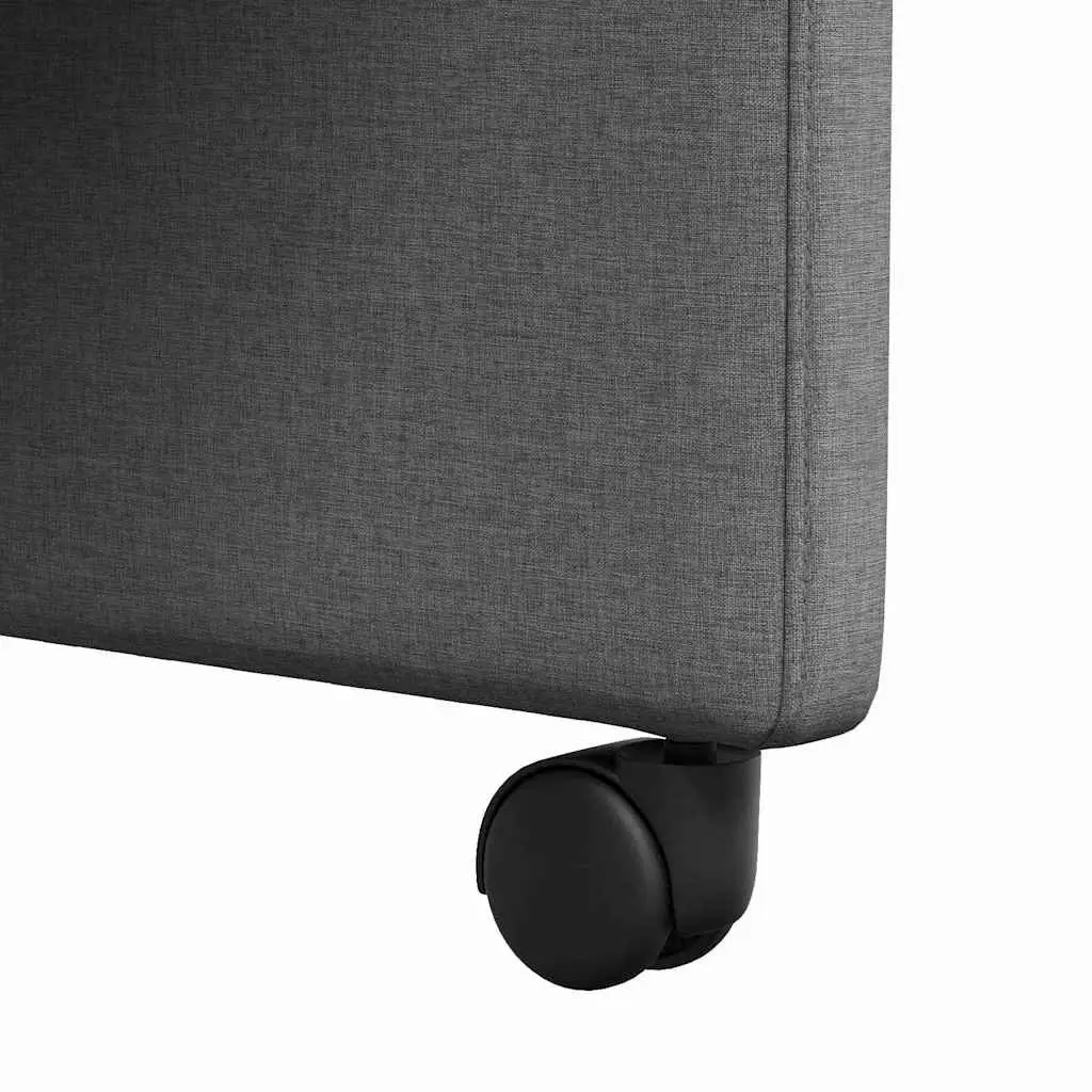 Grey Dining Chairs with Wheels for Home Use