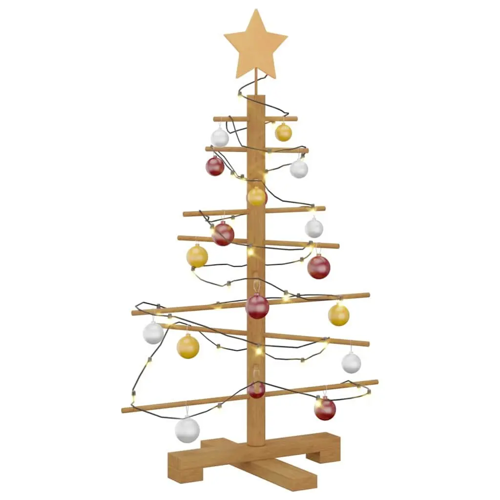 75cm Wooden Christmas Tree for Various Spaces