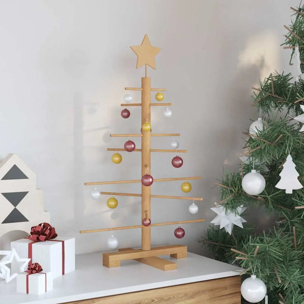 75cm Wooden Christmas Tree for Various Spaces