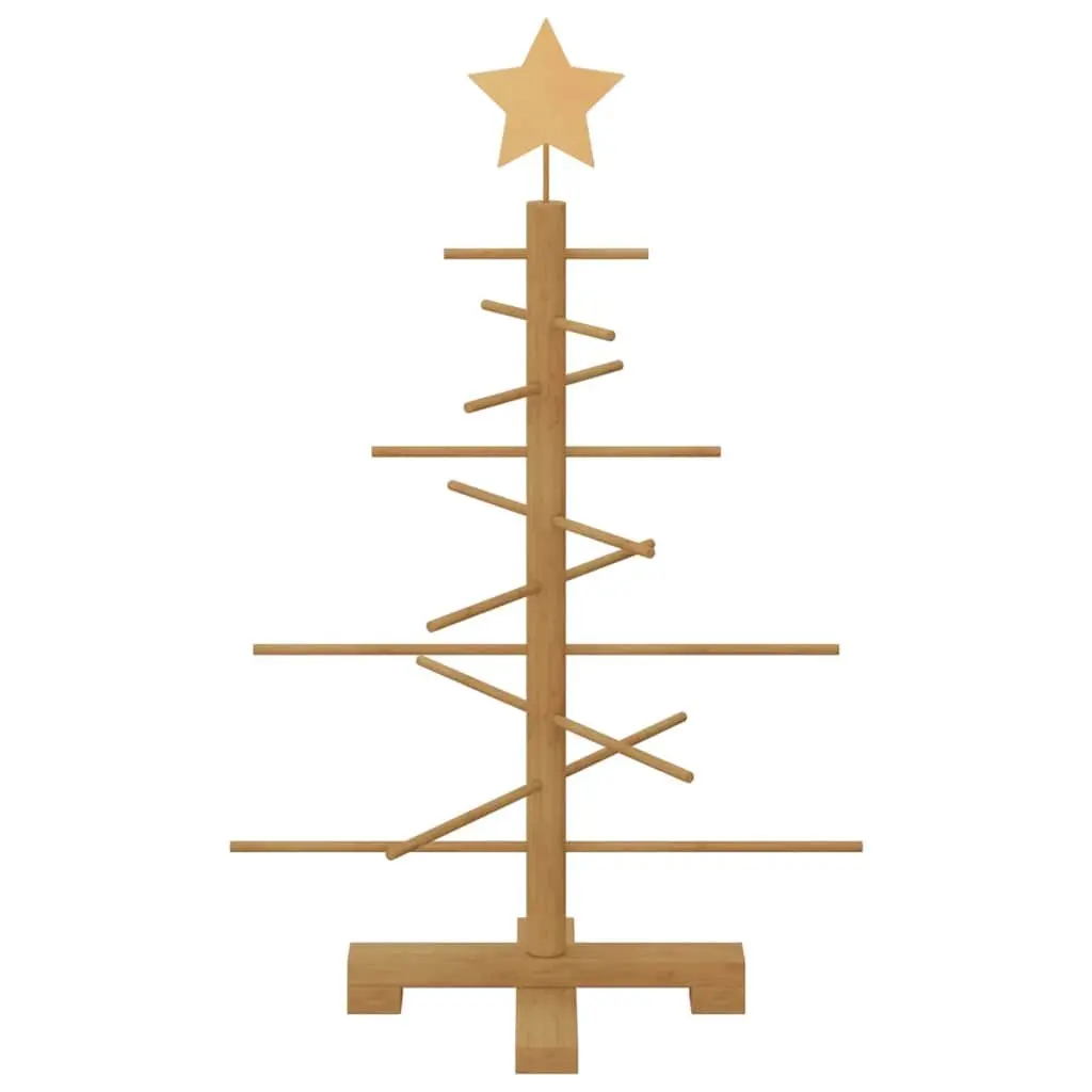 75cm Wooden Christmas Tree for Various Spaces