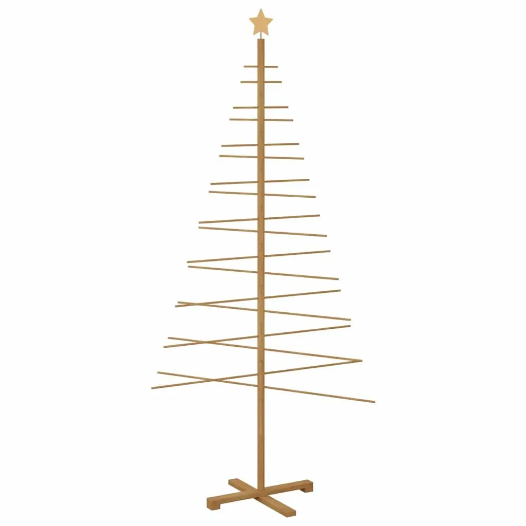 Wooden Christmas Tree 210cm for Home Use