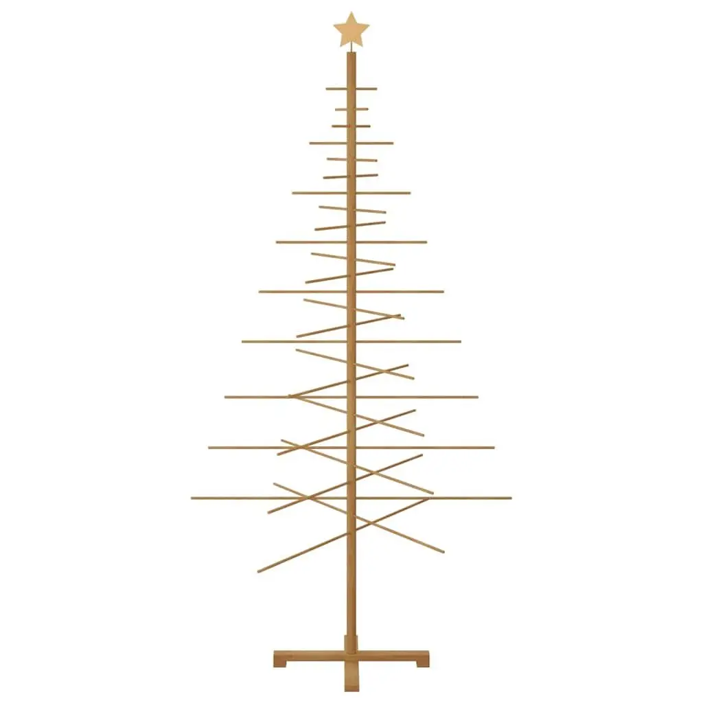 Wooden Christmas Tree 210cm for Home Use