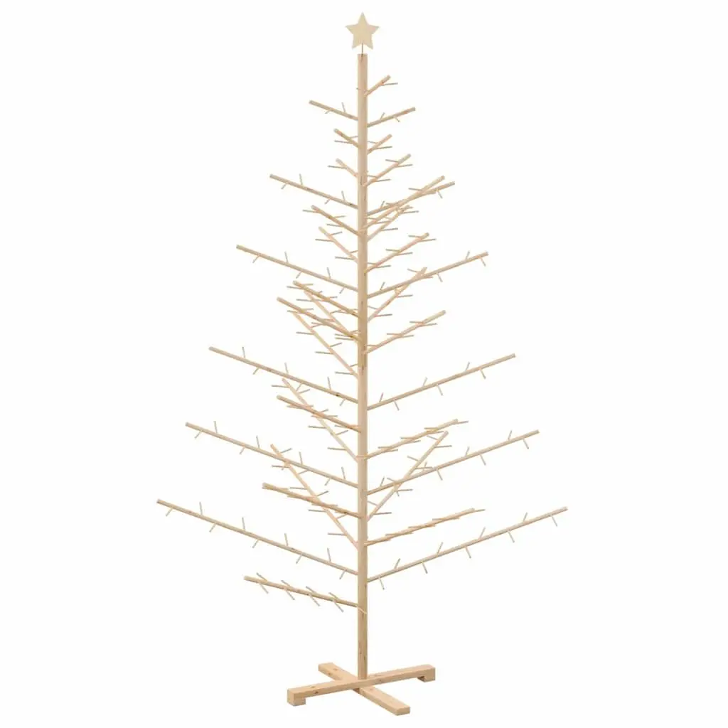 210cm Wooden Christmas Tree with Stand