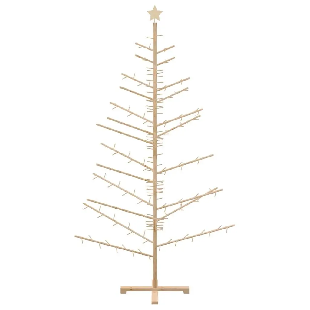 210cm Wooden Christmas Tree with Stand