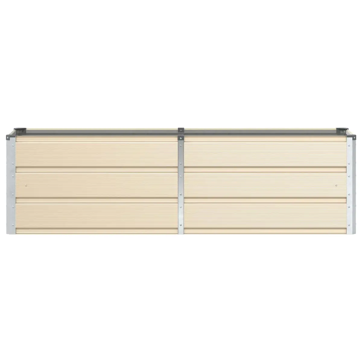 Planter Steel Ivory 160 x 40 x 45 cm