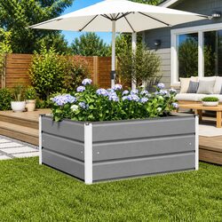 Functional Steel Planter for Gardens and Terraces