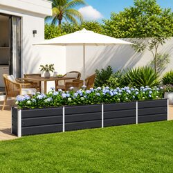 Practical Steel Planter for Indoor and Outdoor Spaces