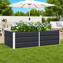 Versatile Anthracite Planter for Home Use