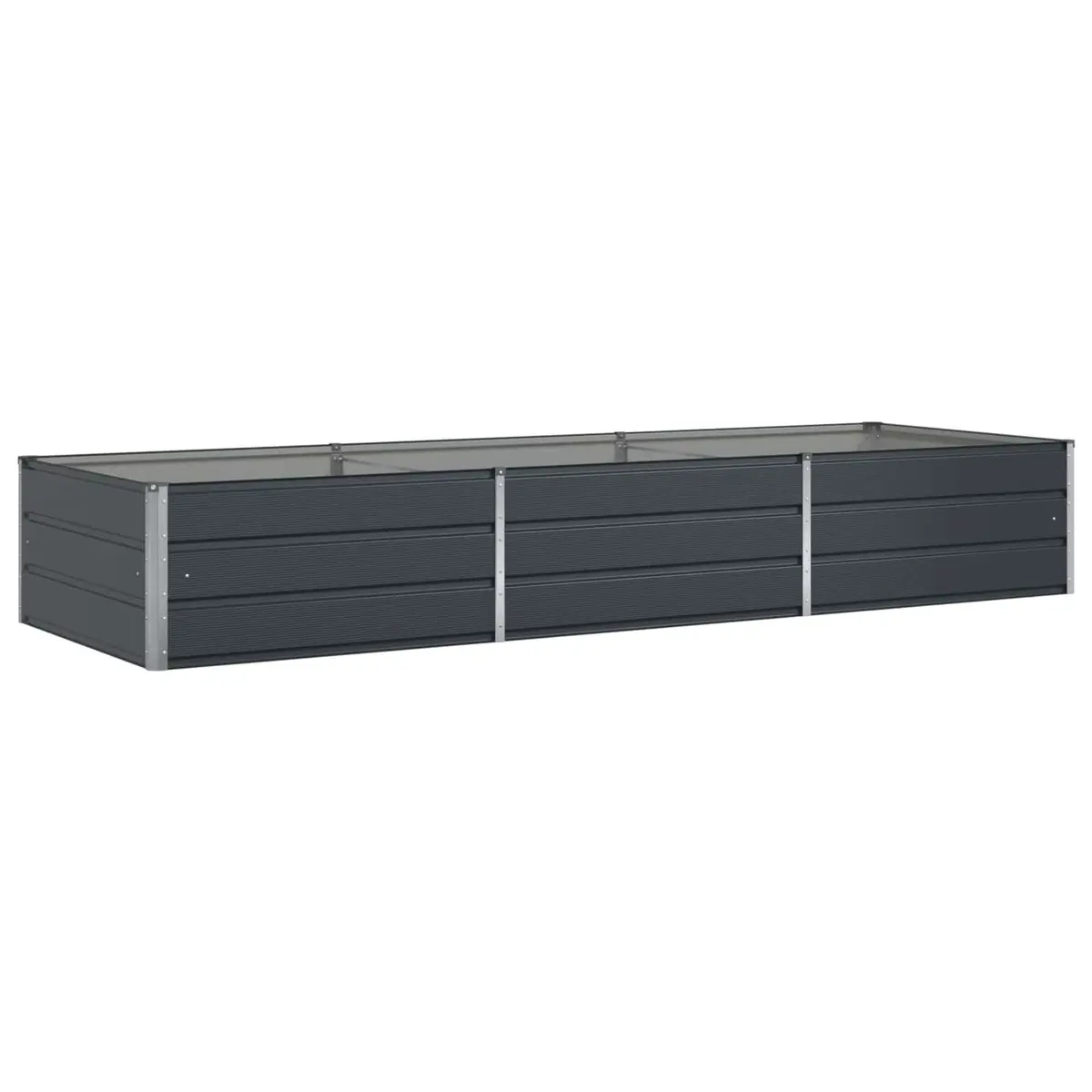 Large Anthracite Planter for Outdoor Use