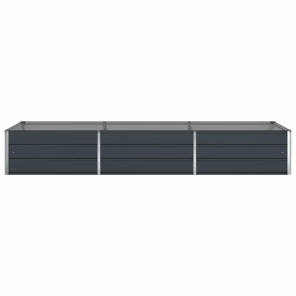 Large Anthracite Planter for Outdoor Use