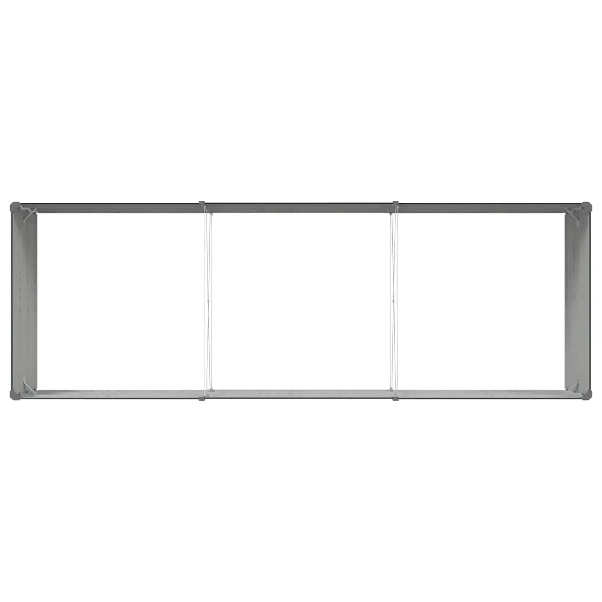 Large Anthracite Planter for Outdoor Use