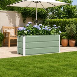 Practical Steel Planter for Various Home Settings