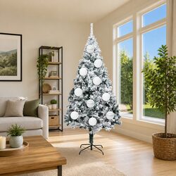 Versatile White Christmas Bauble Set - 3 Pieces for Any Occasion