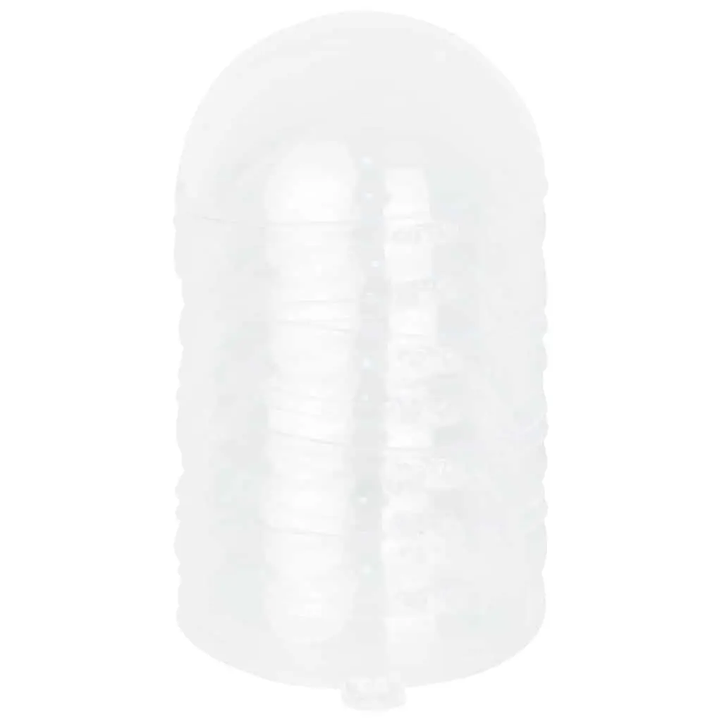 25-Piece Set of Clear Christmas Baubles
