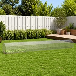 Functional Rabbit Cage for Outdoor Use 600 x 78 x 78 cm