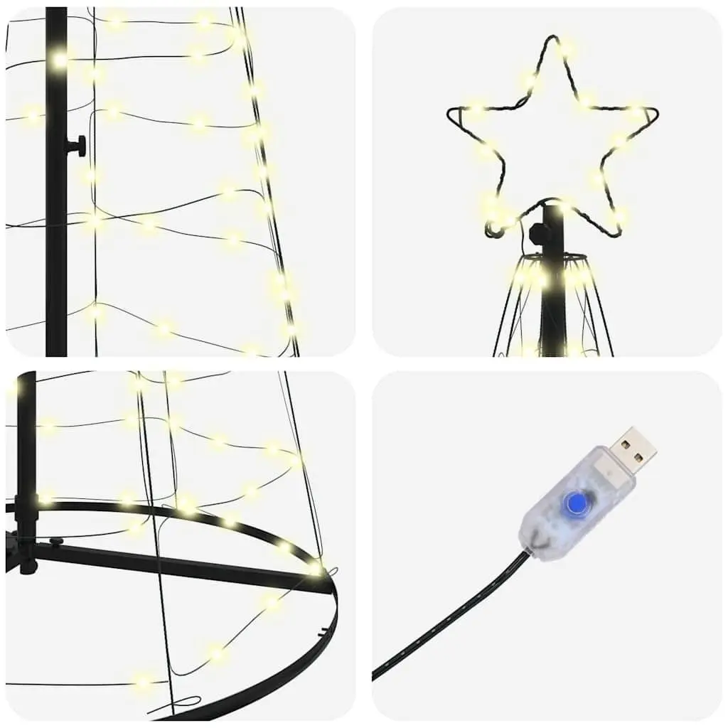 Indoor LED Christmas Tree with 8 Lighting Options