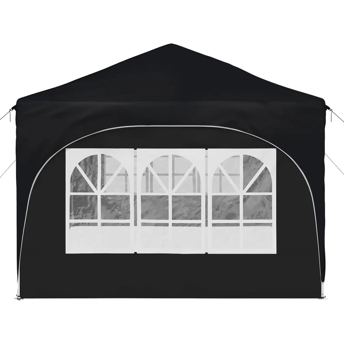 Pop-up Party Tent Oxford Fabric 575 x 288 x 245 cm Anthracite