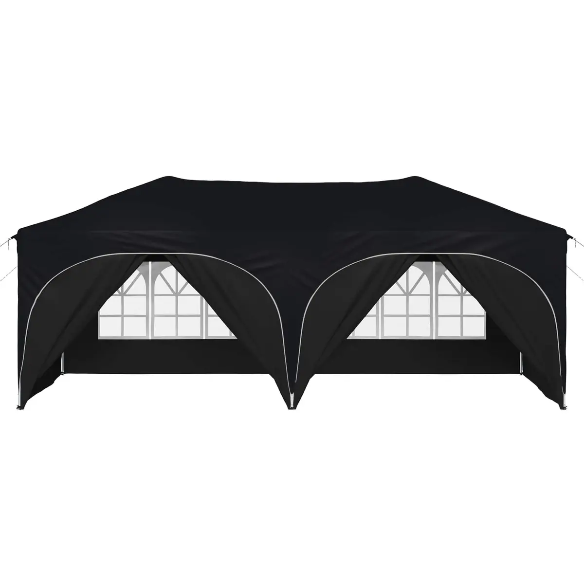 Pop-up Party Tent Oxford Fabric 575 x 288 x 245 cm Anthracite