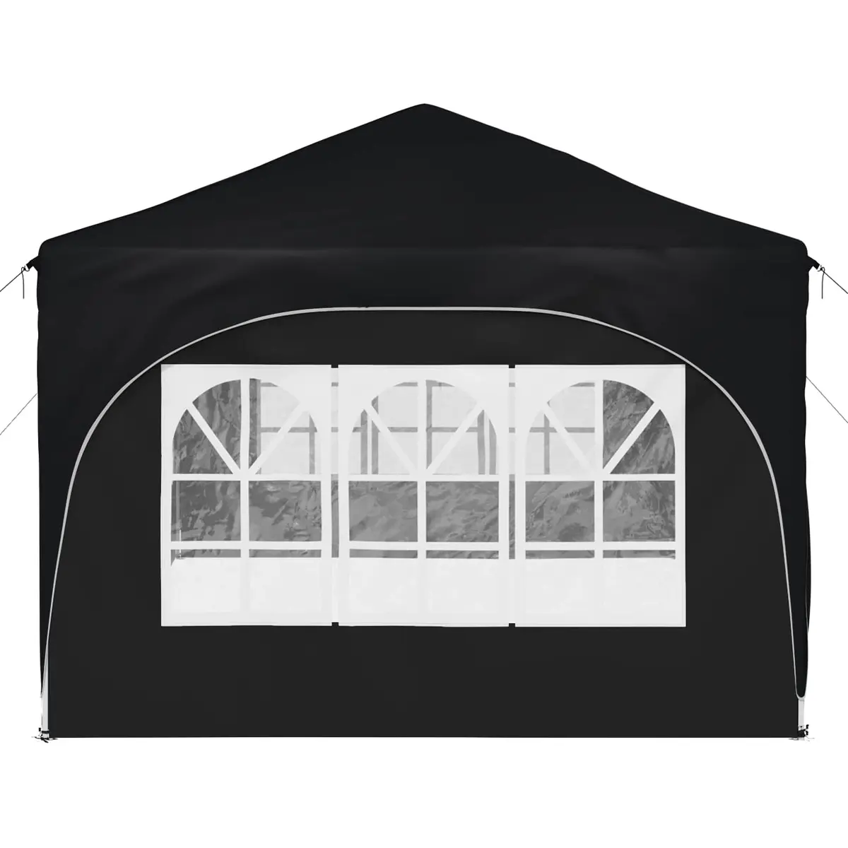Pop-up Party Tent Oxford Fabric 575 x 288 x 245 cm Anthracite