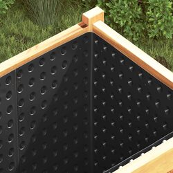 Practical Uses for Drainage Sheet 2 pcs Black 1 x 20 m HDPE