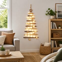 90 cm Christmas Tree for Wall or Door Hanging