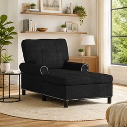 Lounge Chair with Cushion for Relaxation Anywhere at Home