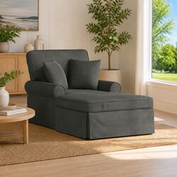 Ideal Grey Chaise Lounge for Relaxation at Home