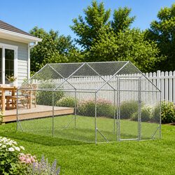 Practical Chicken Cage 400x170x177cm for Your Backyard Needs