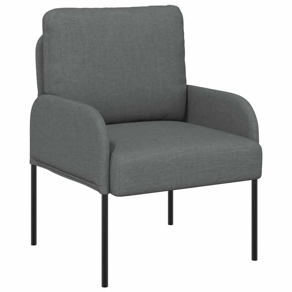 Modern Grey Sofa with Cushion 55cm Plywood Base Living Room Furniture