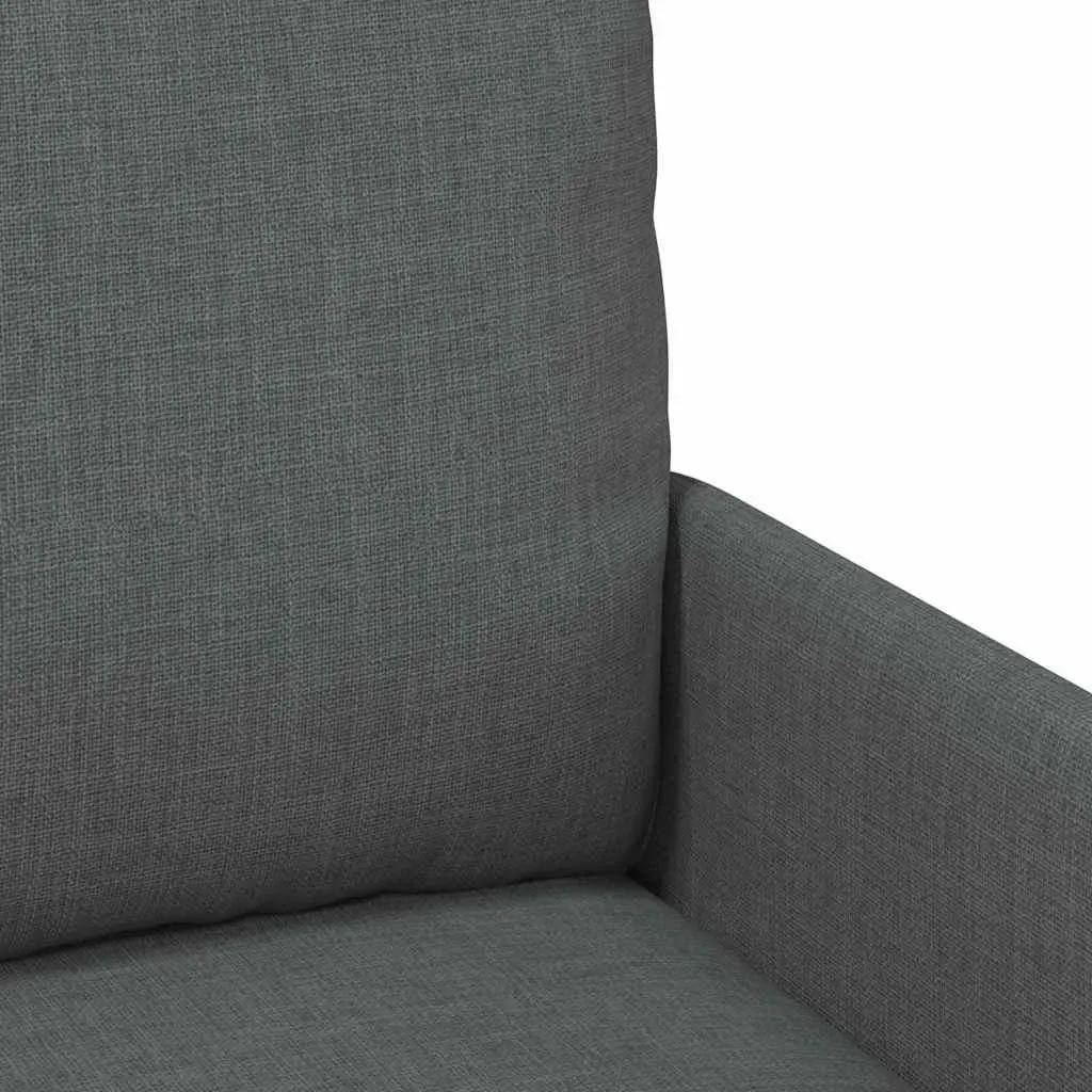 Modern Grey Sofa with Cushion 55cm Plywood Base Living Room Furniture