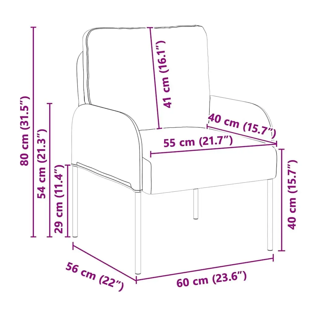 Modern Grey Sofa with Cushion 55cm Plywood Base Living Room Furniture