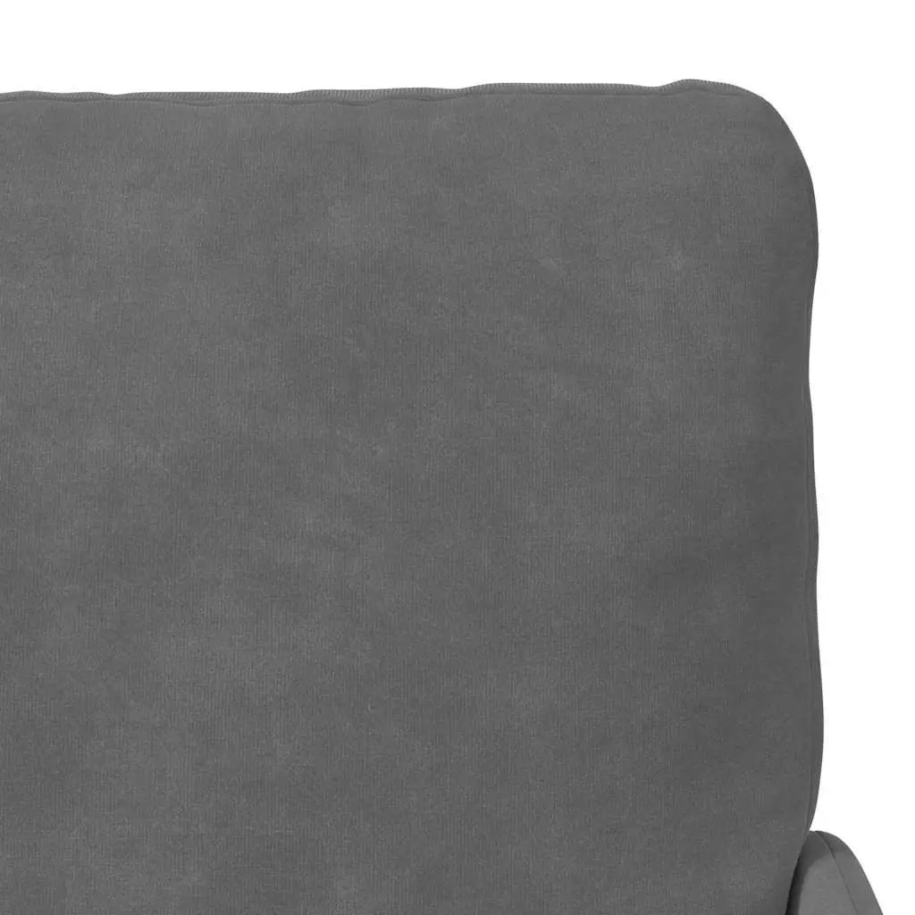 Grey Sofa with Cushion Modern Living Room Furniture Polyester Upholstery Metal
