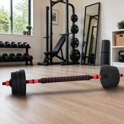 Adjustable Dumbbell Barbell Set: Ideal for Home Workouts