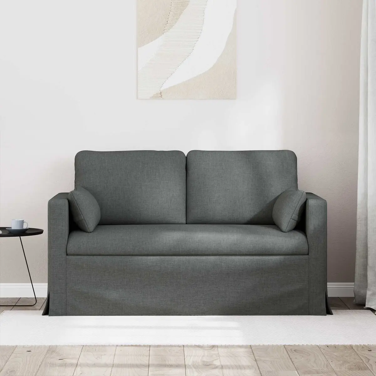 Fabric Sofa Modular 139cm Wide Grey