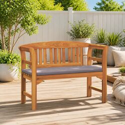 Versatile Outdoor Bench Fits Perfectly in Gardens and Patios