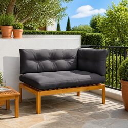 Versatile Corner Sofa Unit for Gardens and Dining Rooms